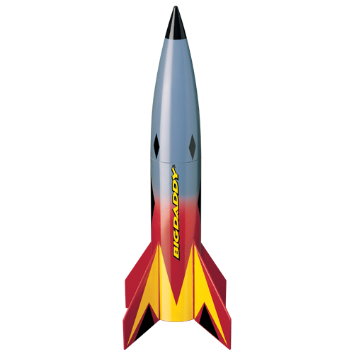 Big Daddy Model Rocket Kit, Skill Level 2
