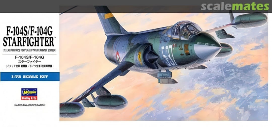 00447 1/72 F-104S/F-104G Starfighter(Italian/Luftwaffe)