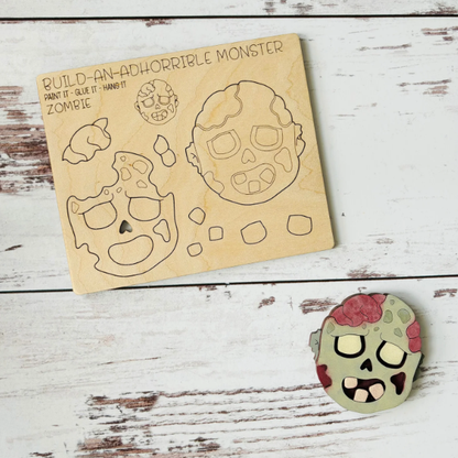 Pheasant & Needham Home Decor & Crafts - DIY Zombie Magnet Kit HALLOWEEN