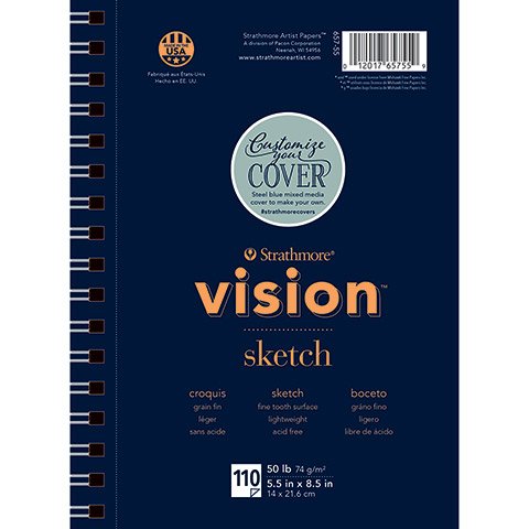 Strathmore Vision Sketch Pad: 5.5 X 8.5 Inches