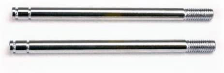 Shock shafts steel chrome finish (long) (2)