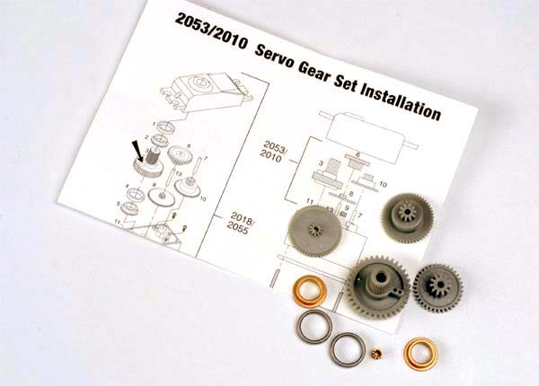 Servo gears (for 2055 2056 servos)