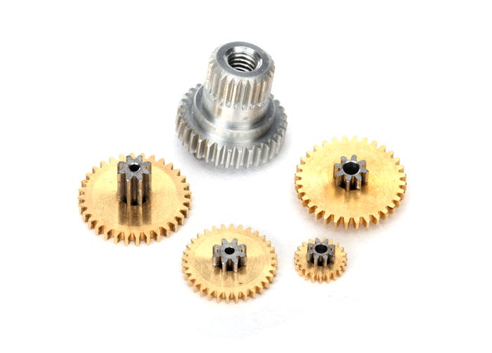Discontinued - Gear set metal (for 2065X waterproof sub-micro servo)
