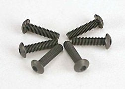 Screws 3x12mm button-head machine (hex drive) (6)