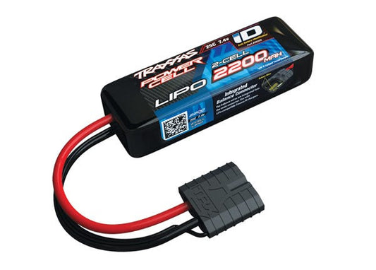 2200mAh 7.4v 2-Cell 25C LiPo Battery