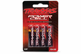 Battery Power Cell AA Alkaline (4)