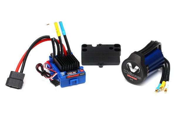 Velineon VXL-3s Brushless Power System waterproof (includes VXL-3s waterproof ESC Velineon 3500 motor and speed control mounting plate (part #3725))
