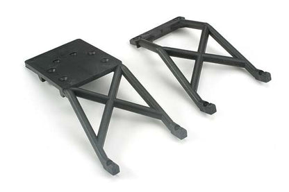 Discontinued - Skid plates front & rear (black)