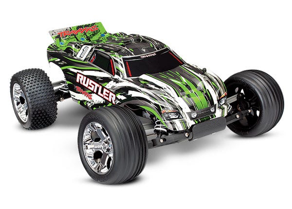 Discontinued - Rustler: 1/10 Scale Stadium Truck.  Ready-To-Race with TQ 2.4GHz radio system and XL-5 ESC (fwd/rev)