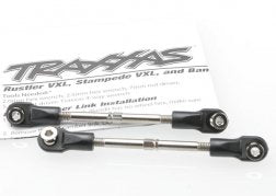 Turnbuckles toe link 59mm (78mm center to center) (2) (assembled with rod ends and hollow balls)