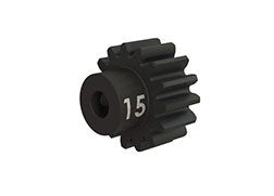 Gear 15-T pinion (32-p) heavy duty (machined hardened steel)/ set screw