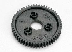 Spur gear 56-tooth (0.8 metric pitch compatible with 32-pitch)