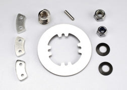 Discontinued - Rebuild kit (heavy duty) slipper clutch (steel disc/ aluminum friction pads (3)/ spring Revo (1)/ spring Maxx (1)/ 2x9.8mm pin/ 5x8mm MW/ 5.0mm NL (1)/ 4.0mm NL (1))