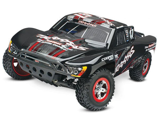 Discontinued - Slash VXL:  1/10 Scale 2WD Short Course Racing Truck. Ready-to-Race with TQi Traxxas Link™ Enabled 2.4GHz Radio System Velineon VXL-3s brushless ESC (fwd/rev) On-Board Audio and Traxxas Stability Management (TSM).