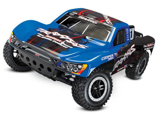 Discontinued - Slash VXL:  1/10 Scale 2WD Short Course Racing Truck. Ready-to-Race with TQi Traxxas Link™ Enabled 2.4GHz Radio System Velineon VXL-3s brushless ESC (fwd/rev) On-Board Audio and Traxxas Stability Management (TSM).