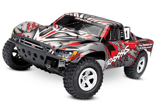 Discontinued - Slash: 1/10-Scale 2WD Short Course Racing Truck.  Ready-To-Race with TQ 2.4GHz radio system and XL-5 E.S.C. (fwd/rev).
