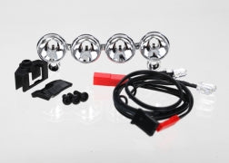 LED light bar (chrome 4 clear lights)