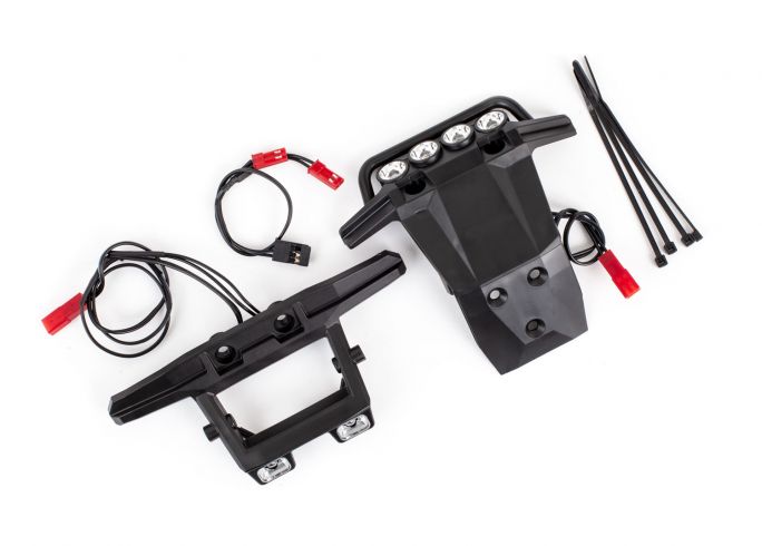 CMPLT LED KIT F/R 4WD RUSTLER