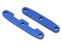 Bulkhead tie bars front & rear aluminum (blue-anodized)