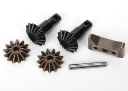 Gear set differential (output gears (2)/ spider gears (2)/ spider gear shaft carrier support)