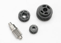 Gear set transmission (includes 18T 25T input gears 13T idler gear (steel) 35T output gear M3x13.75 screw pin)