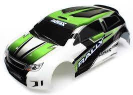 Body LaTrax 1/18 Rally green (painted)/ decals