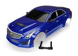 Body Cadillac CTS-V blue (painted decals applied)