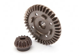 Ring gear differential/ pinion gear differential (rear)