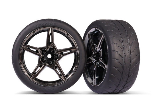 T&W SPLIT SPOKE BLK CHRM 2.0' RESPONSE