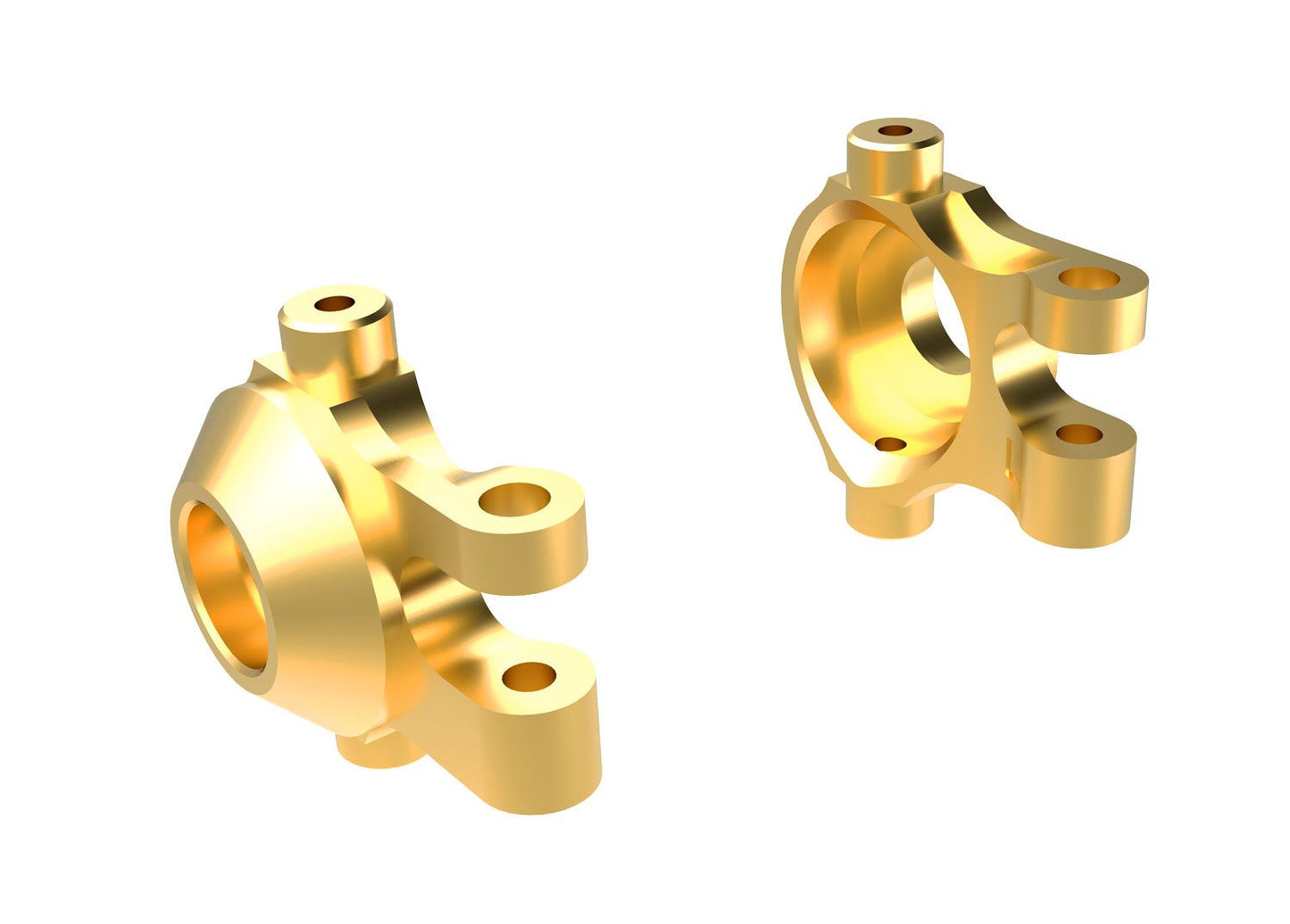 STEERING BLOCKS BRASS (L&R)