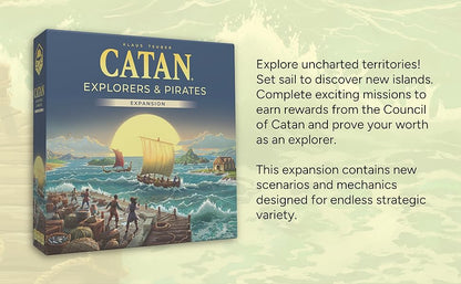Catan: Explorers and Pirates Expansion 6th edition
