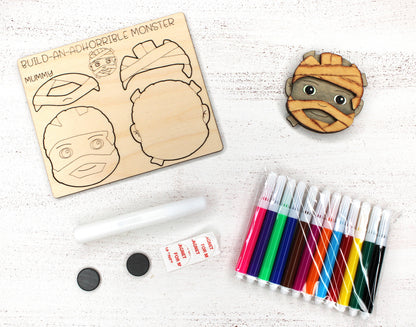 Pheasant & Needham Home Decor & Crafts - DIY Mummy Magnet Kit HALLOWEEN