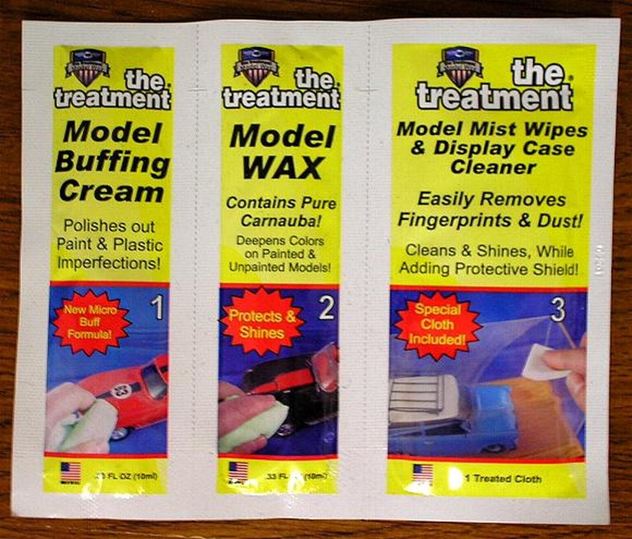 The Treatment Model Wax Kit for Model Cars