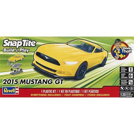 851697 1/25 2015 Mustang GT Yellow