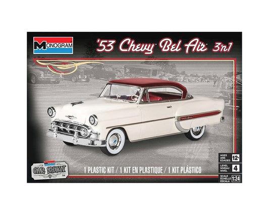Plastic Model Kit-'54 Chevy Bel Air 3-In-1 1:24