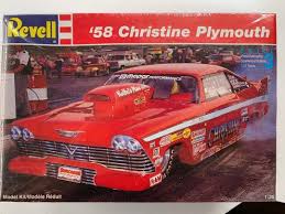 Revell '58 Christine Plymouth 1/25 Model Kit 7350 In Factory Sealed Box G2