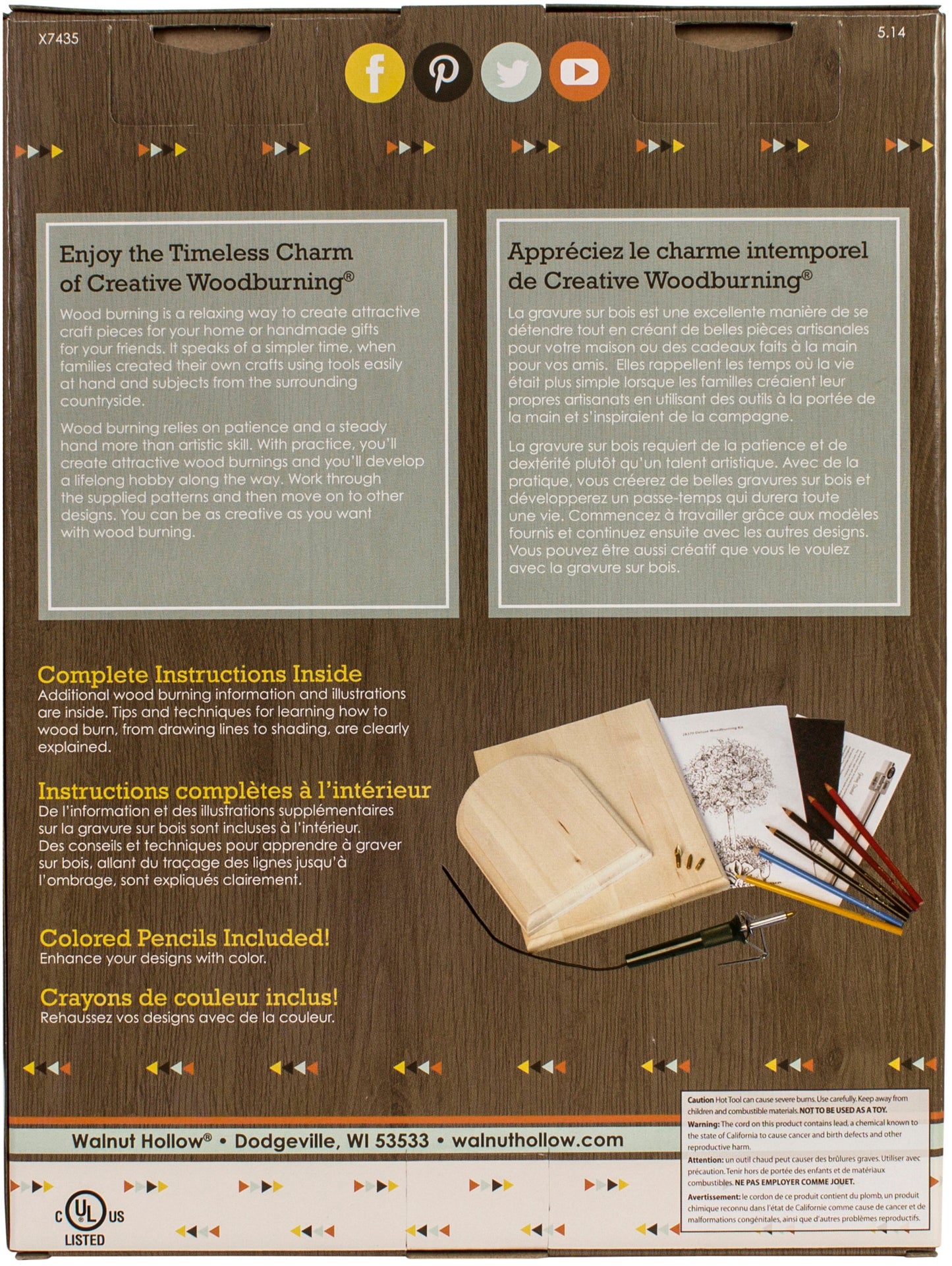 28370 Deluxe Woodburning Kit