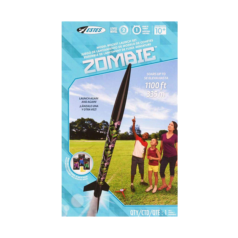 1435 Zombie Model Rocket Launch Set E2X
