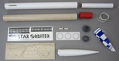 Star Orbiter Model Rocket Kit, Pro Series II