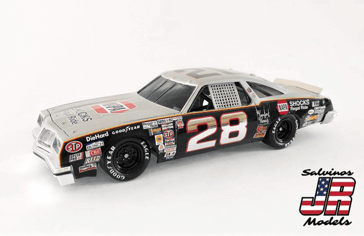 Salvinos JR Models 1/25 Buddy Baker's Gray Ghost #28 Oldsmobile 442