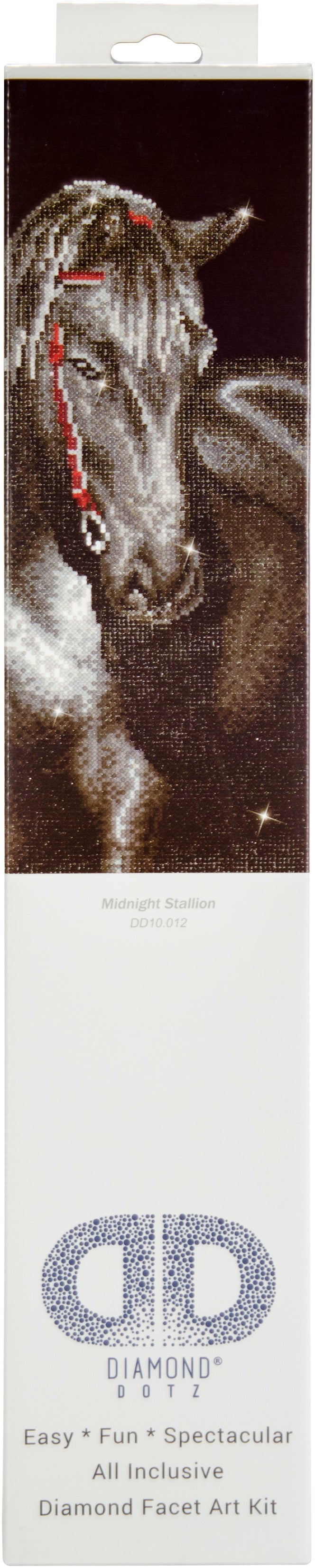 Diamond Dotz Diamond Embroidery Facet Art Kit 19.5"X24"-Midnight Stallion