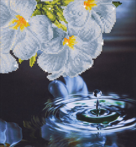 Diamond Dotz Diamond Embroidery Facet Art Kit 15.75"X17"-Water Droplet