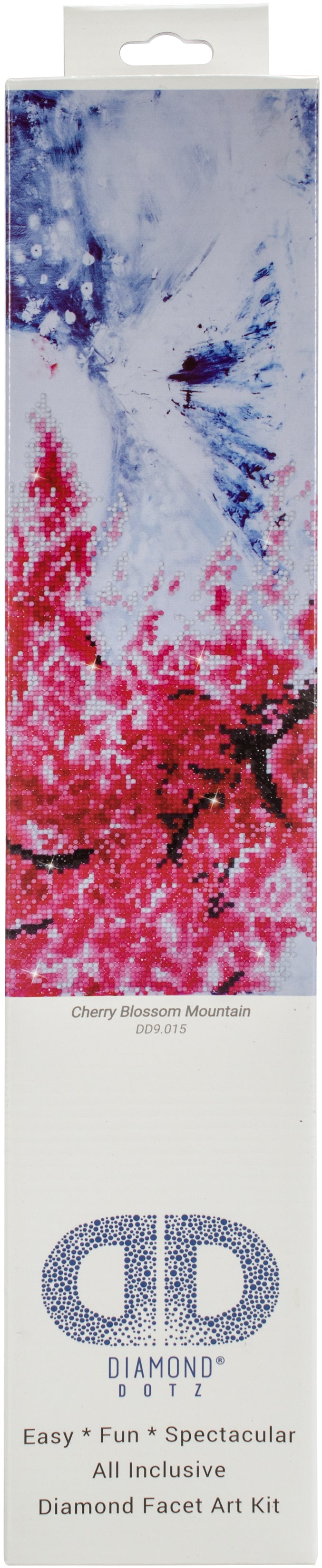 Diamond Dotz Diamond Art Kit 23.5"X18"-Cherry Blossom Mountain