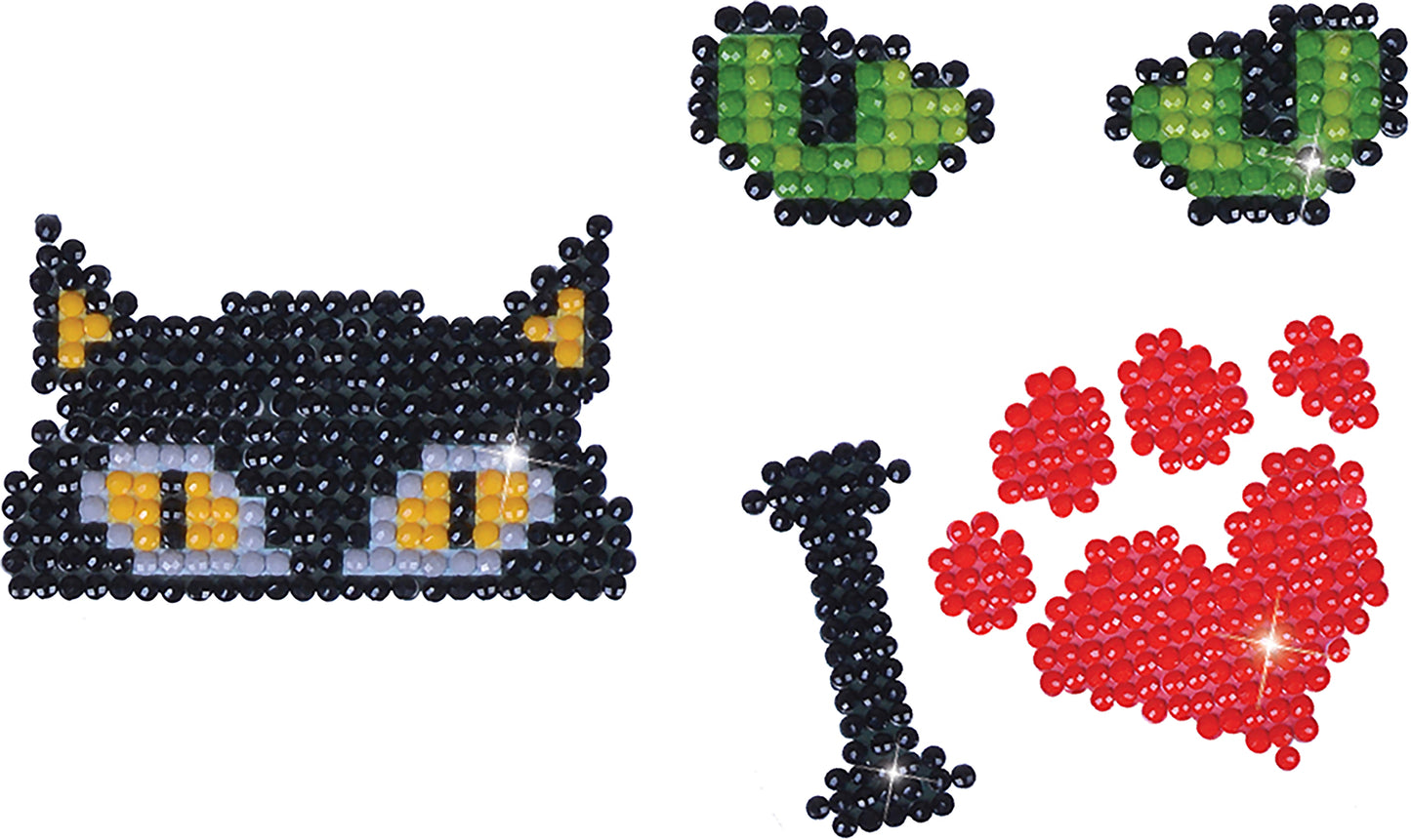Diamond Dotz Diamond Magnets Facet Art Kit-Assorted Fur 3/Pkg
