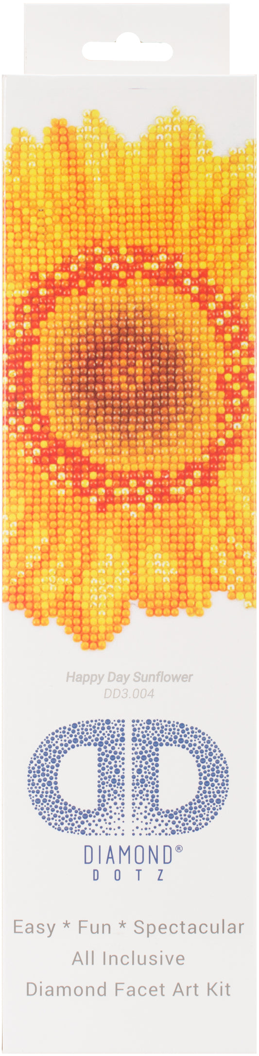Diamond Dotz Diamond Embroidery Facet Art Kit 9.75"X9.75"-Happy Day Sunflower