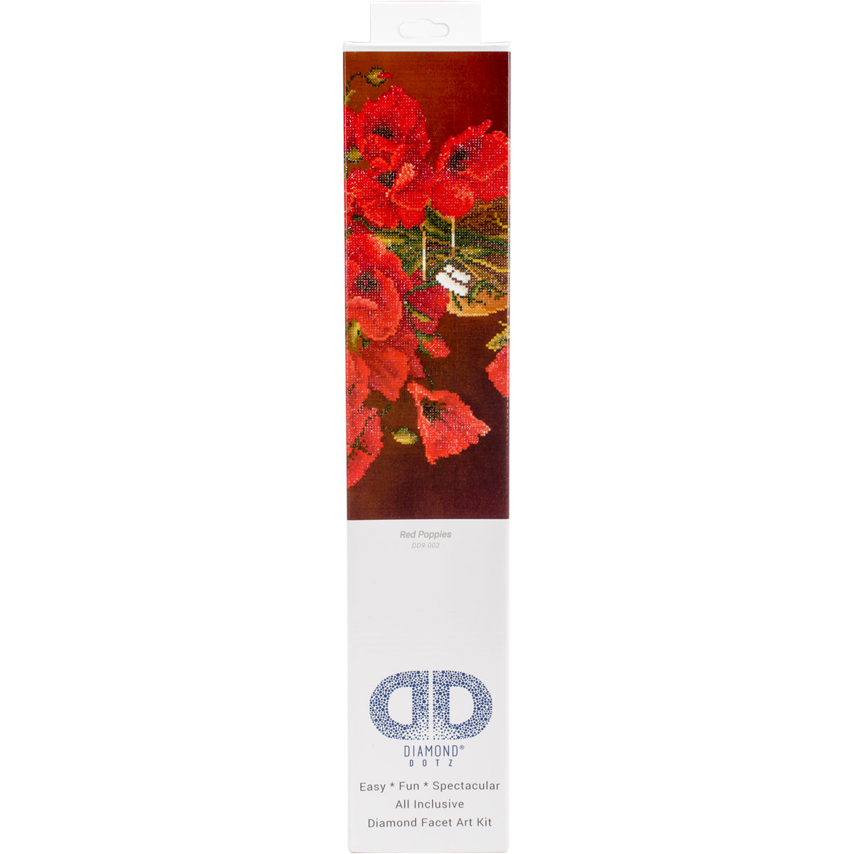 Diamond Dotz Diamond Embroidery Facet Art Kit 23"X19"-Red Poppies
