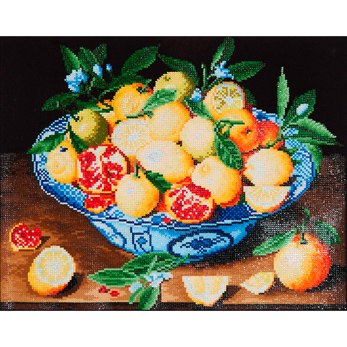 Diamond Dotz Diamond Embroidery Facet Art Kit 19.5"X23.5"-Still Life With Lemons