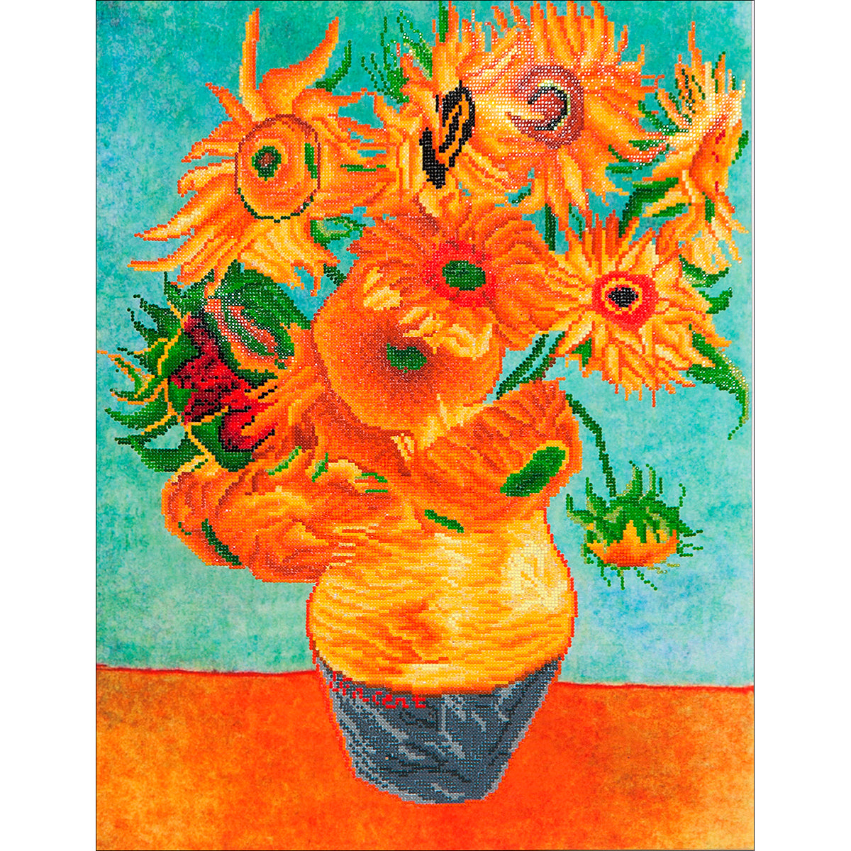 Diamond Dotz Diamond Embroidery Facet Art Kit 25.25"X31.5"-Sunflowers (Van Gogh)