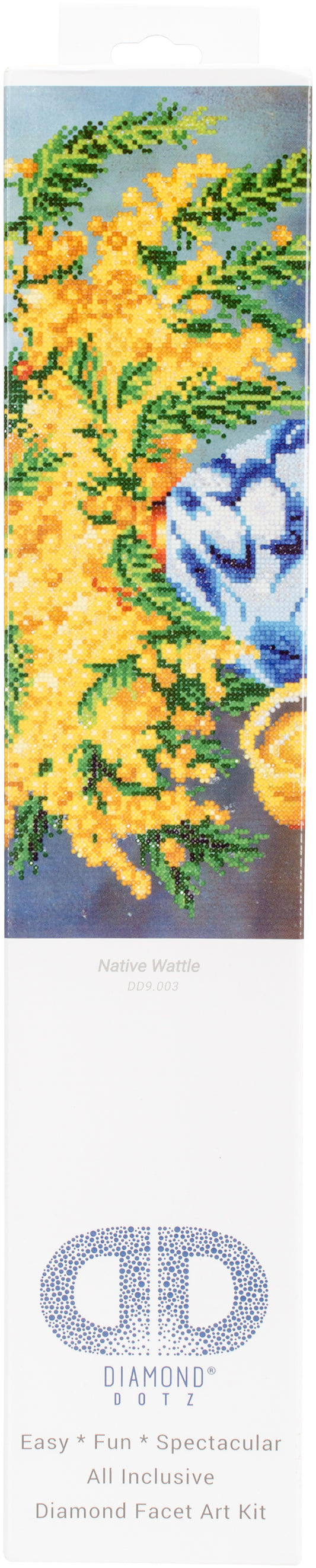 Diamond Dotz Diamond Embroidery Facet Art Kit 19.5"X23.5"-Native Wattle