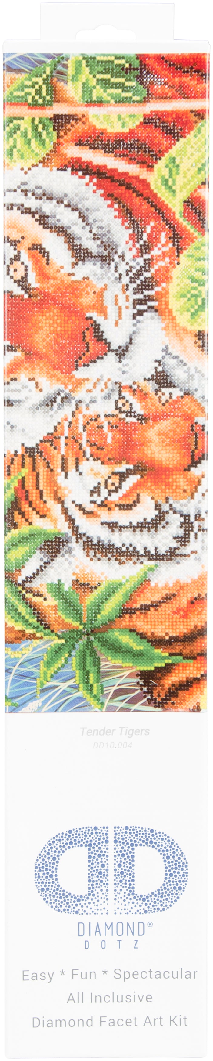 Diamond Dotz Diamond Embroidery Facet Art Kit 23.5"X17"-Tender Tiger